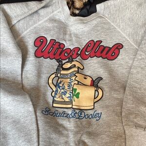 Hanes Gray Utica Club Sweater